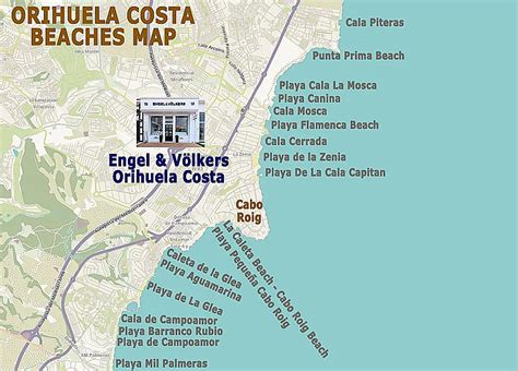 Torrevieja Beaches and Coves Guide & Map